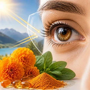 Lutein és Zeaxanthin természetes napszemüveg a szemnek